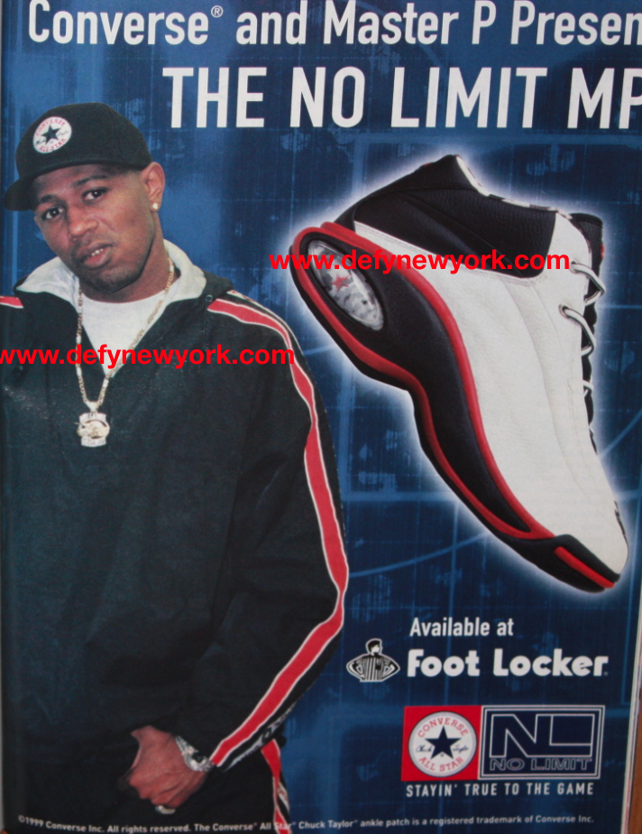 Converse x Master P The No Limit P Basketball Sneaker 1999