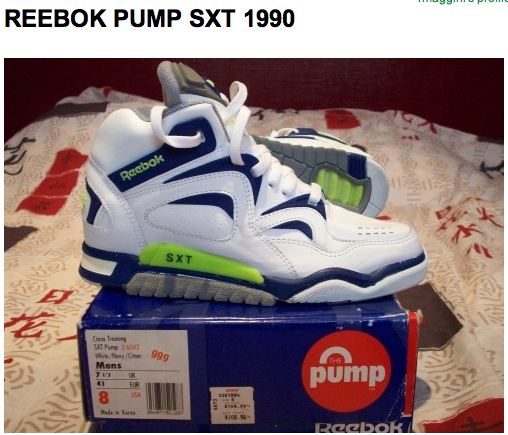 reebok pump sxt 1990 buy