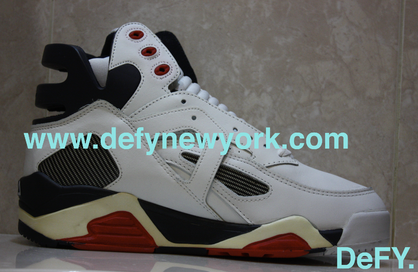 The Original Fila Cage White Red Navy Blue 1993