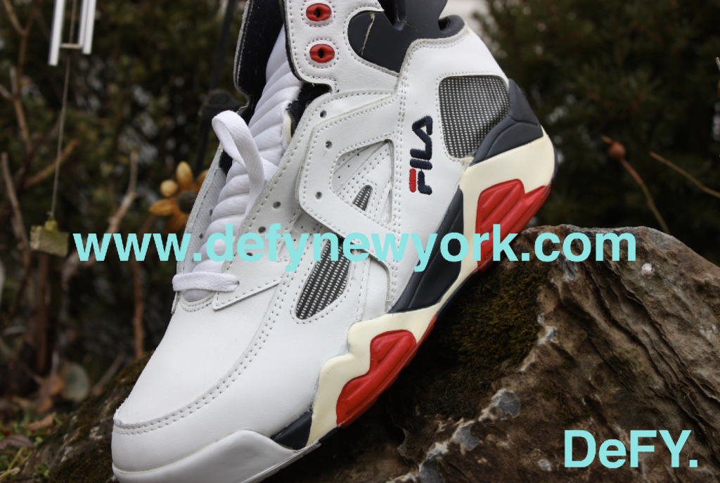 The Original Fila Cage White Red Navy Blue 1993