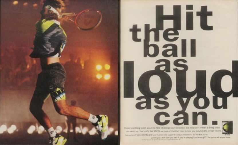 agassi advertisement DeFY. New