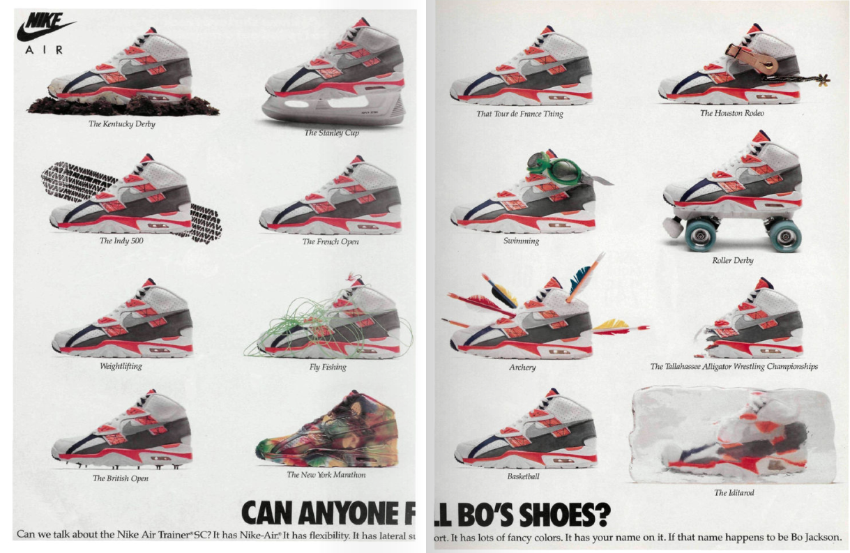 orange bo jackson sneakers