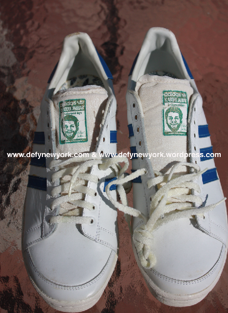 Adidas Kareem Abdul Jabbar 1981 Original Low White/Blue Made In Hungary