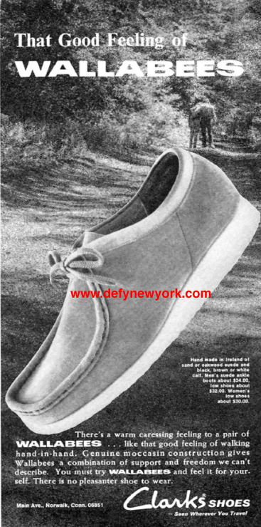 1970 wallabee shoes