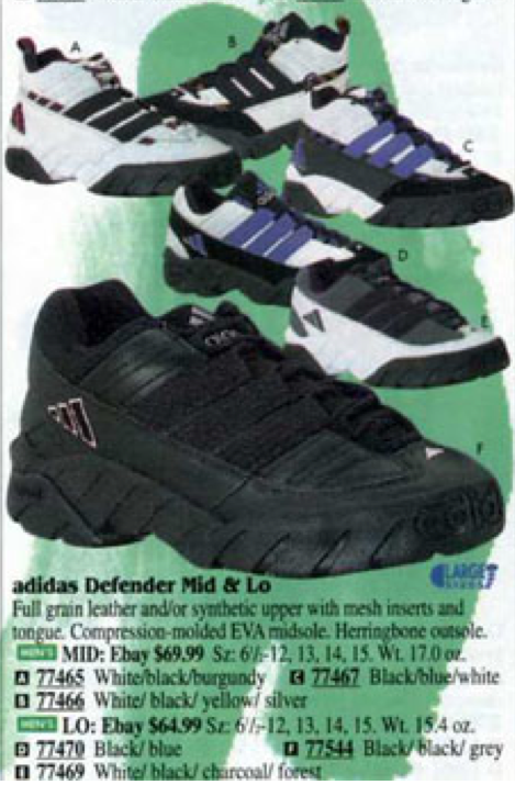 adidas 1996 shoes