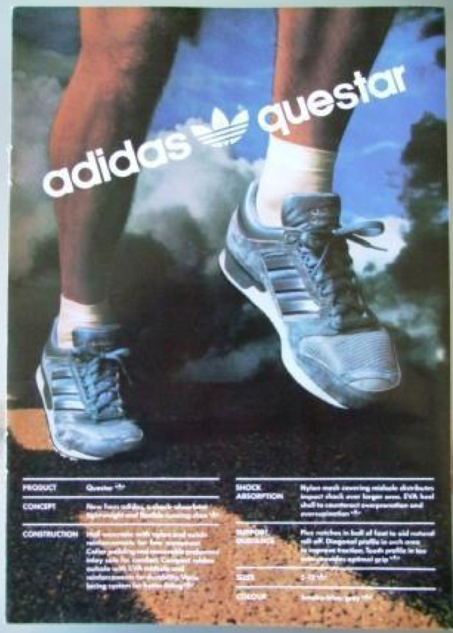 Adidas Questar Running Shoe 1986