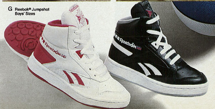 80's reebok tennis shoes