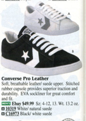 Converse Pro Leather 1996 Issue