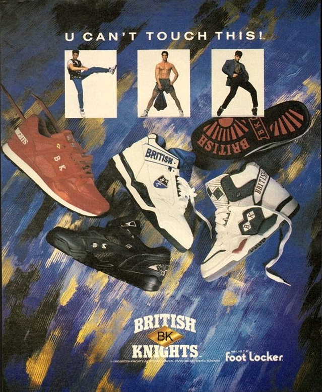 British Knights You Can’t Touch This 1990 : DeFY. New York-Sneakers ...