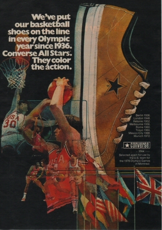 Converse All Stars Sneaker Olympic Basketball 1975