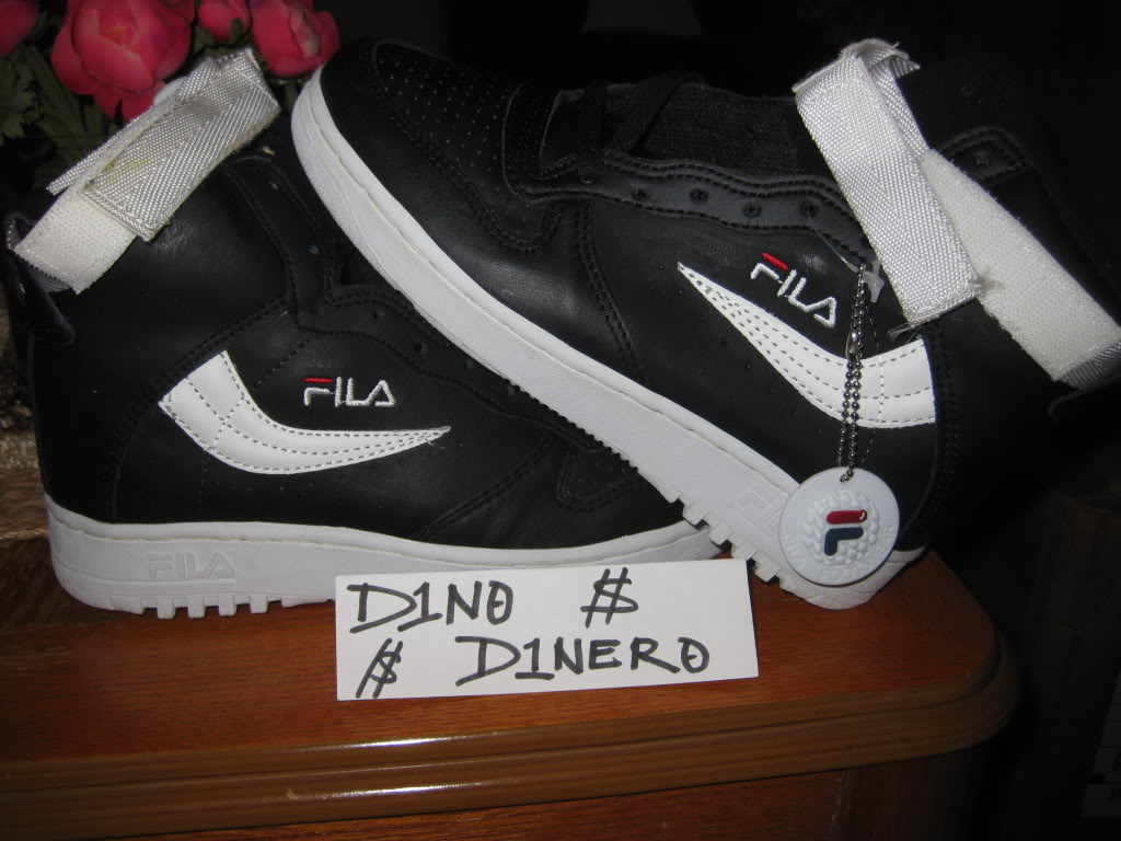 Fila FX-100 High Black/White Sneaker 