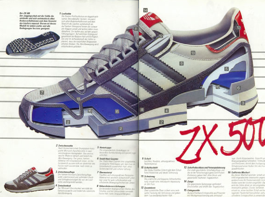 500 Running Shoe 1983/1984