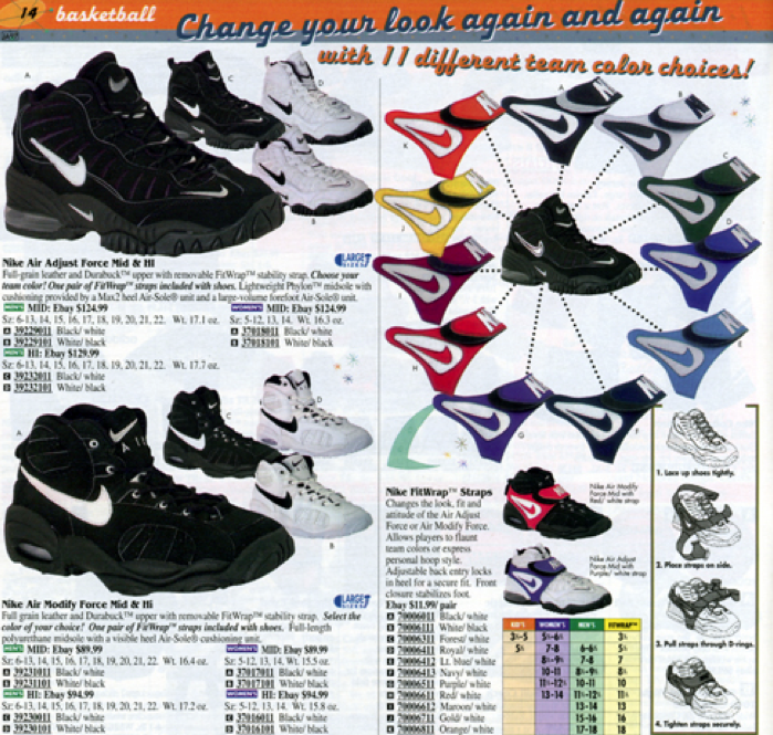 Nike Fit Wrap Adjustible (Customize Comfort) 1997