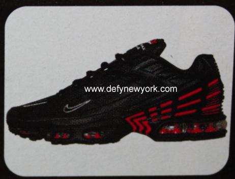 Mal funcionamiento adherirse Sin valor Nike Air Max Plus III Running Shoe Black/Red 2001