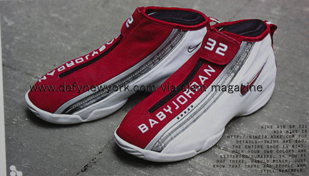 Nike Air GP Gary Payton III Basketball Shoe Nike ID Harold