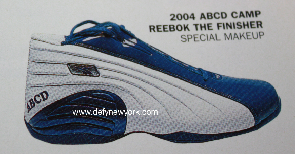 Reebok The Finisher ABCD Camp Basketball Sneaker Blue/White 2004