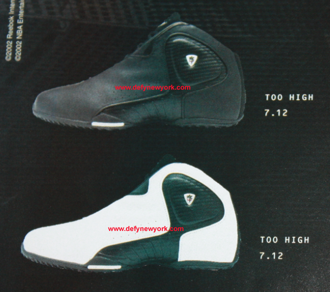 Reebok ATR Above The Rim Too High Basketball Shoe 2002