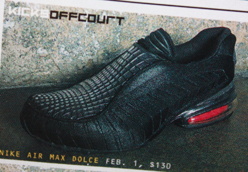 Morse kode Mos nabo Nike Air Max Dolce Black Red 2002