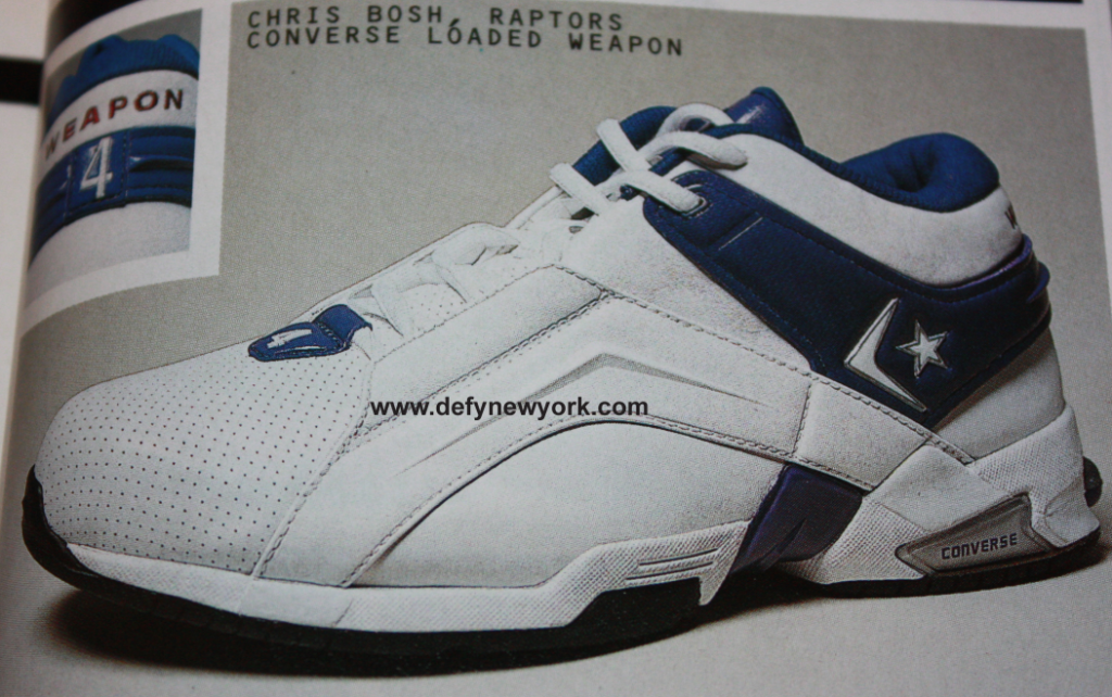 Converse Loaded Weapon Sneaker White Blue 2002