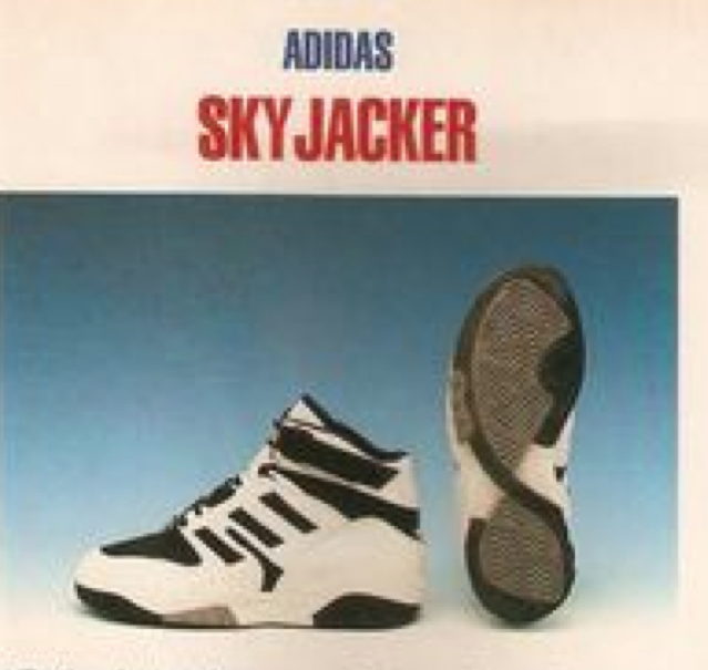 infierno En particular editorial Adidas Sky Jacker Basketball Shoe 1992