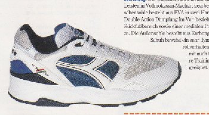 Diadora Millenium D.A. Running Shoe 1995