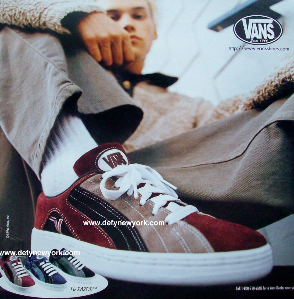 vans shoes 1996