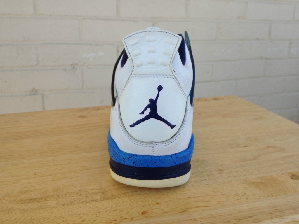 jordan iv 1998 sample blue rare 1sdf