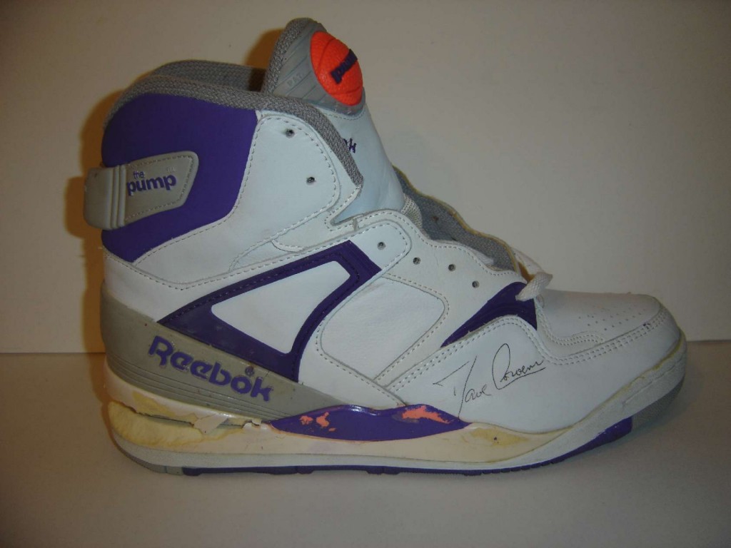 Reebok Premier Edition Basketball Pump White Purple PE 1989