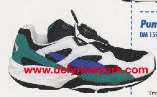 Puma Disc Evolution Running Shoe 1996