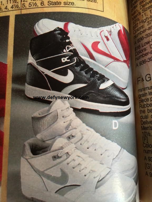 1989 nike basketball shoes