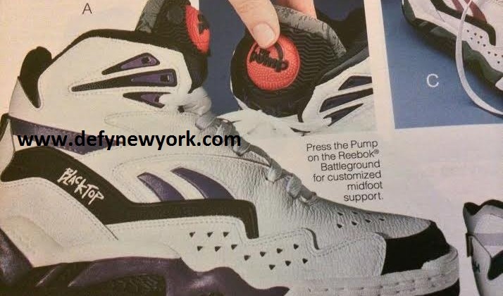 reebok pump blacktop 1991