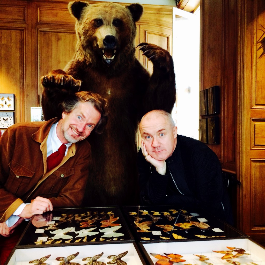 Alexander Gilkes' Damien Hirst and the butterflies photo