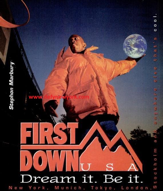 First Down x Stephon Marbury 1996