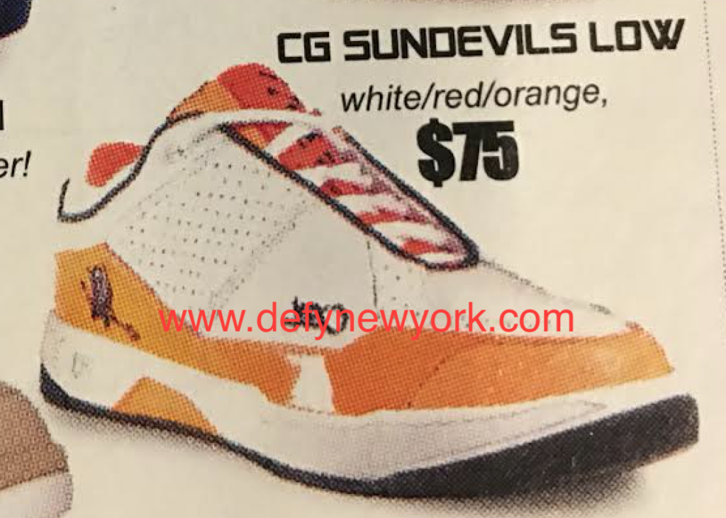 K1X Chief Glider Sundevils Low Basketball Shoe 2004