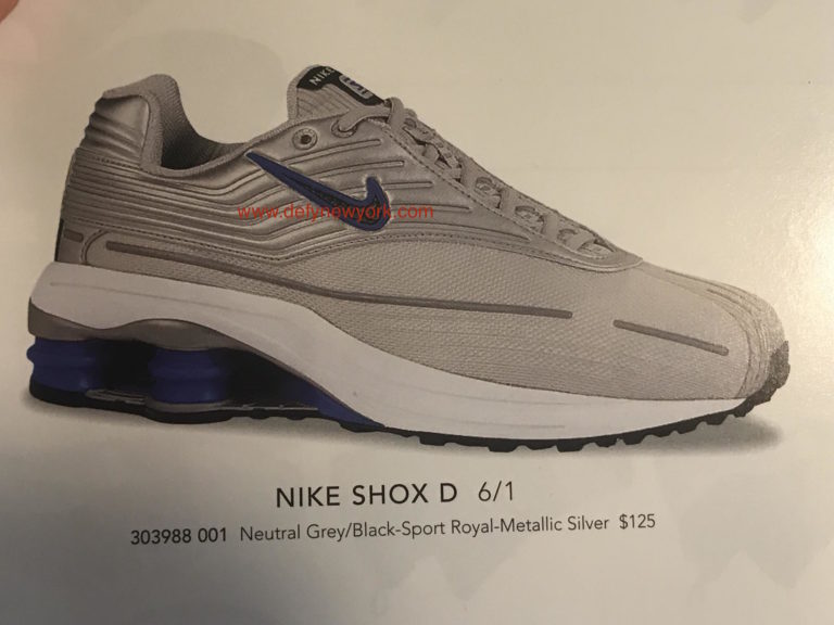 Nike Shox D Shoe 2002