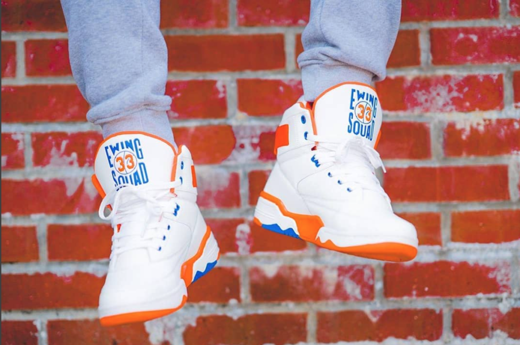 the first patrick ewing sneakers